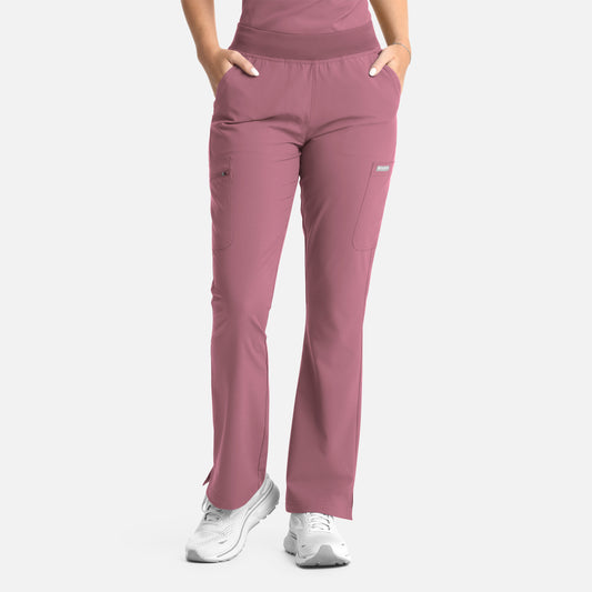 Maevn Momentum 5093 Women's Full Elastic Band Flare Leg Pant