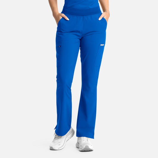 Maevn Momentum 5093 Women's Full Elastic Band Flare Leg Pant