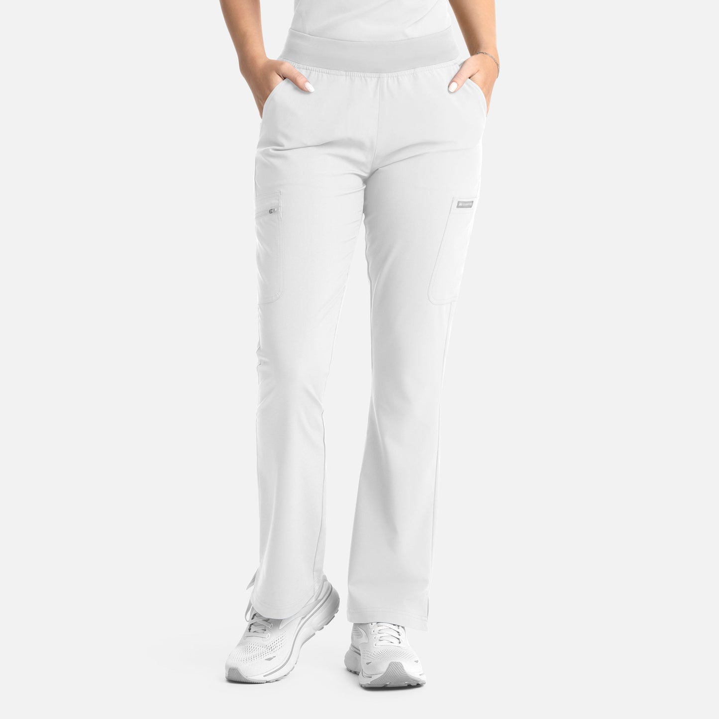 Maevn Momentum 5093 Women's Full Elastic Band Flare Leg Pant — Clearance
