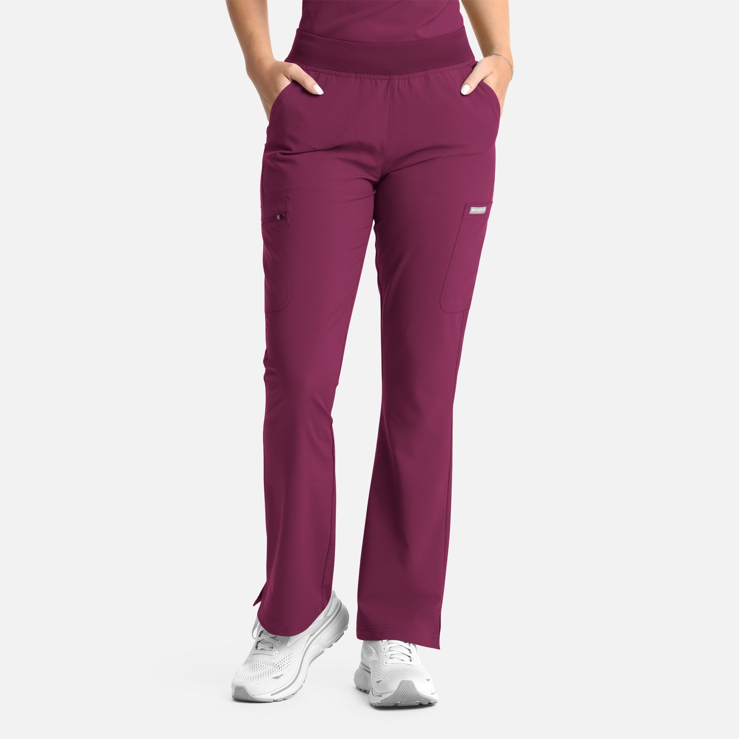 Maevn Momentum 5093 Women's Full Elastic Band Flare Leg Pant