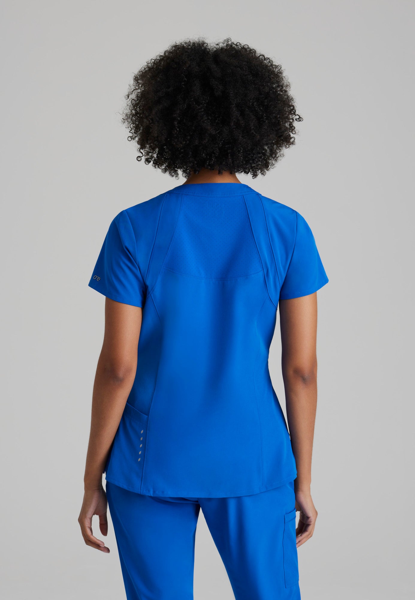 Barco One 5105 Racer 4-Pocket V-Neck Scrub Top