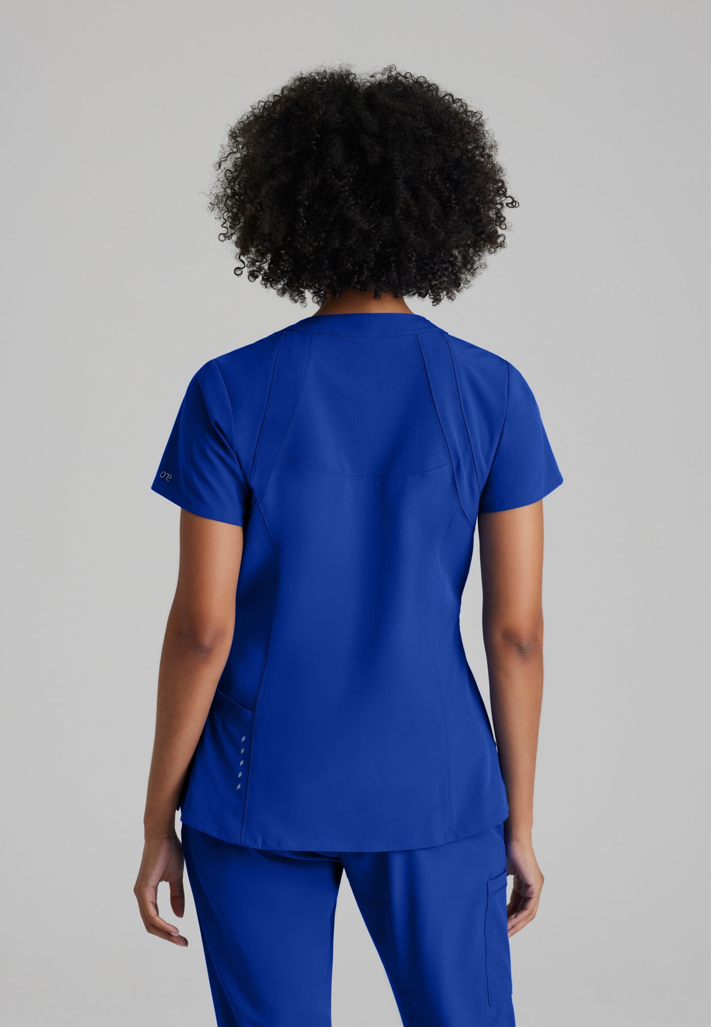 Barco One 5105 Racer 4-Pocket V-Neck Scrub Top