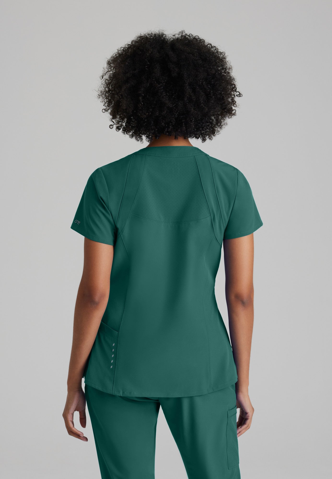 Barco One 5105 Racer 4-Pocket V-Neck Scrub Top