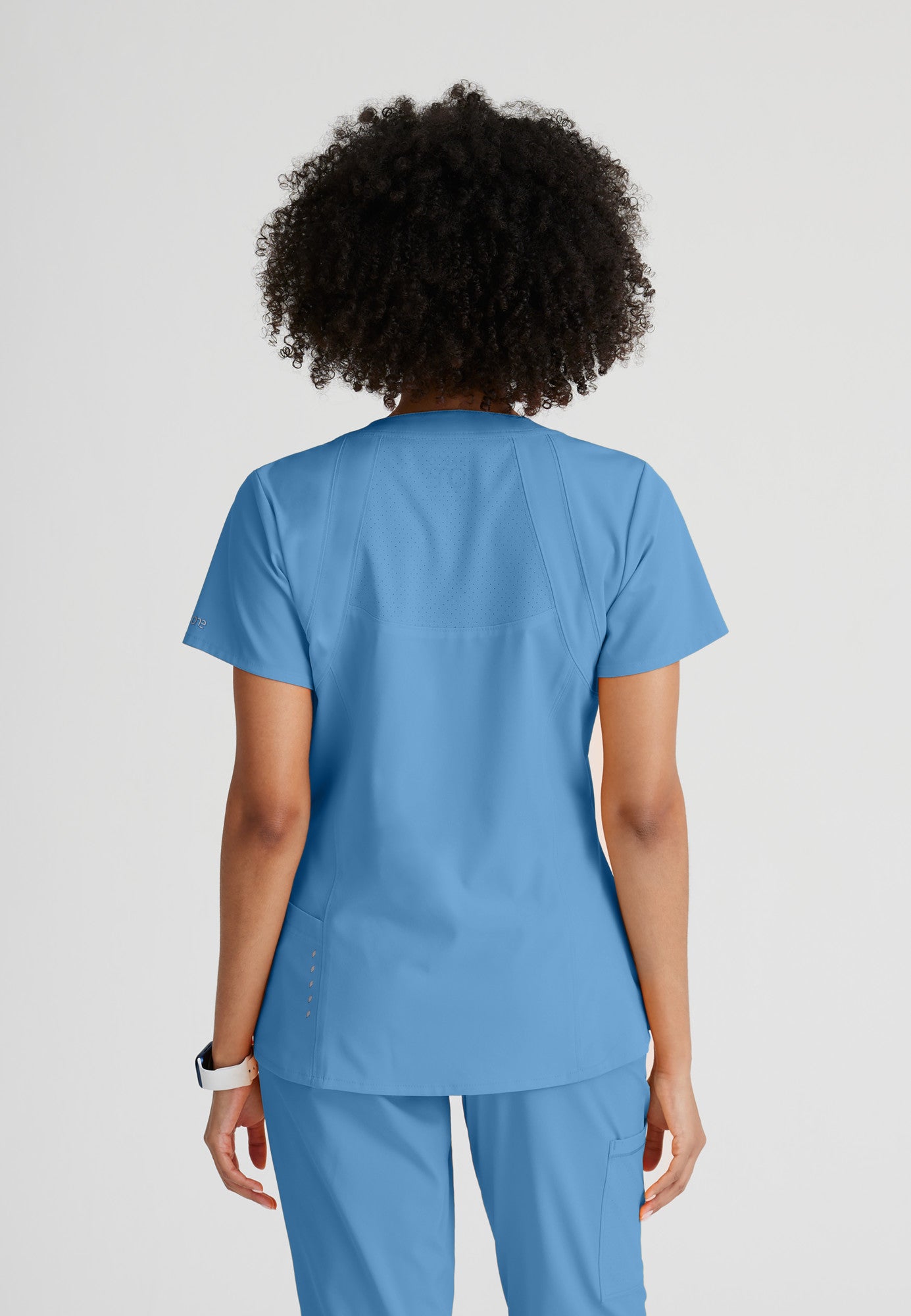 Barco One 5105 Racer 4-Pocket V-Neck Scrub Top