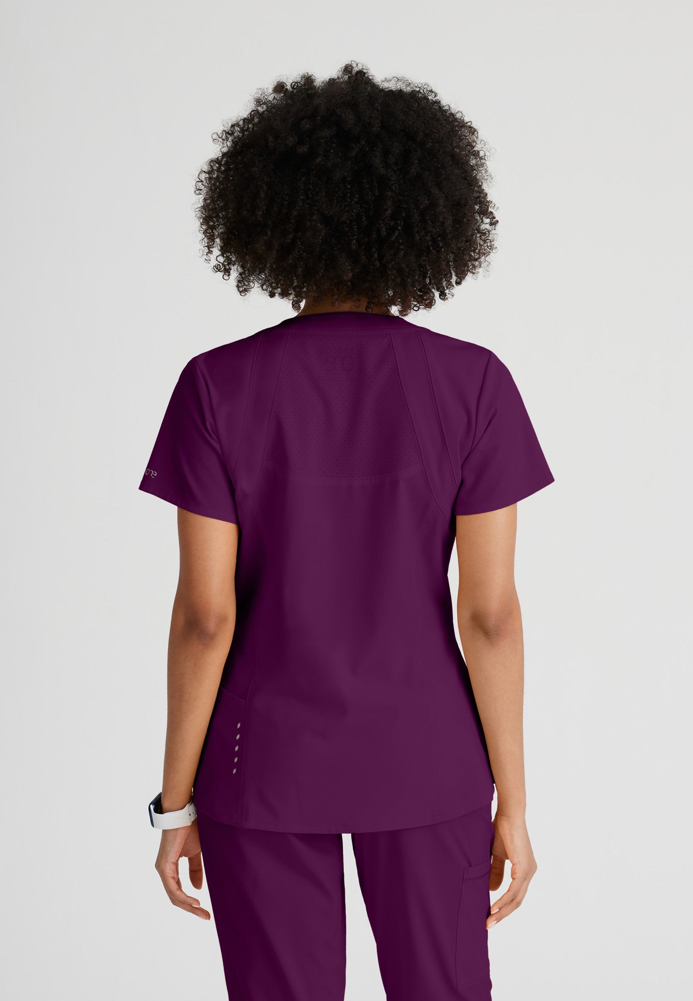 Barco One 5105 Racer 4-Pocket V-Neck Scrub Top