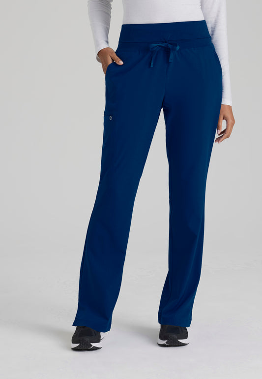 Barco One 5206 Tall Stride 5-Pocket Mid-Rise Scrub Pant