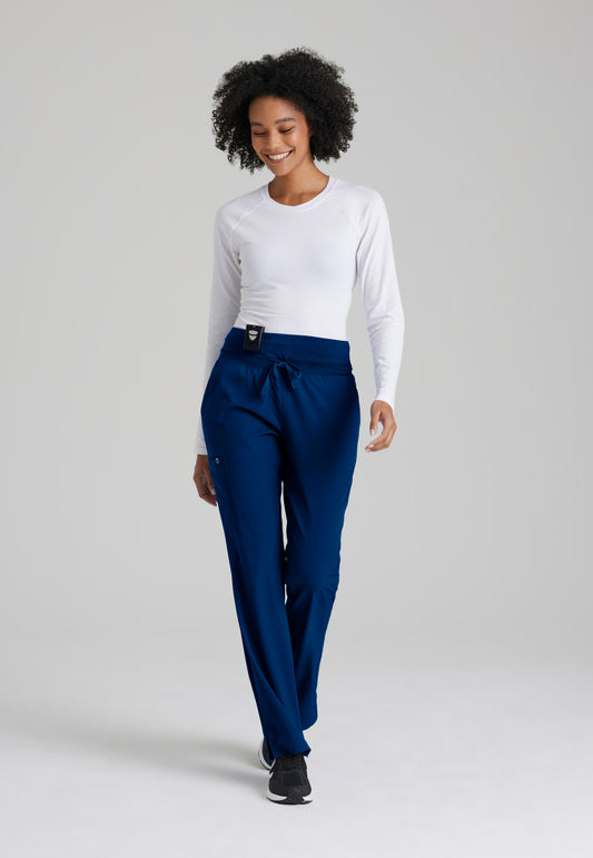 Barco One 5206 Tall Stride 5-Pocket Mid-Rise Scrub Pant