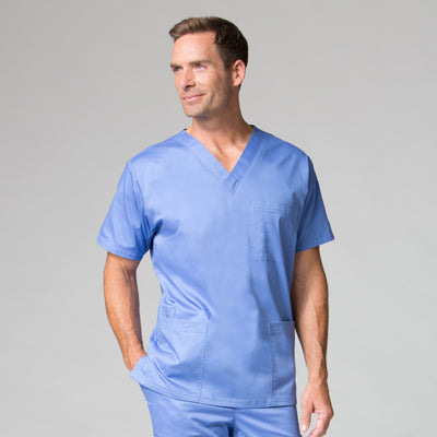 Maevn Mens 5212 Men 3 Pocket V-Neck Top