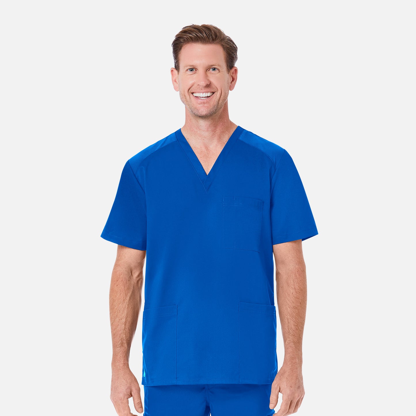 Maevn EON 5308 Men's Mesh Panel 3-Pocket V-Neck Top