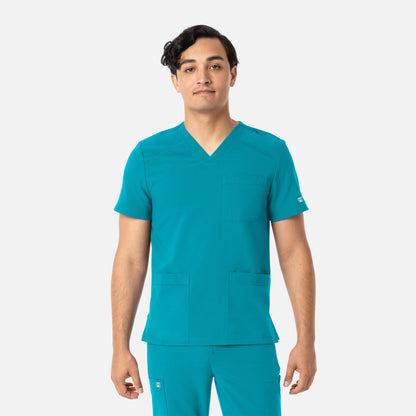 Maevn Matrix Mens 5502 Men's 3 Pocket V-Neck Top