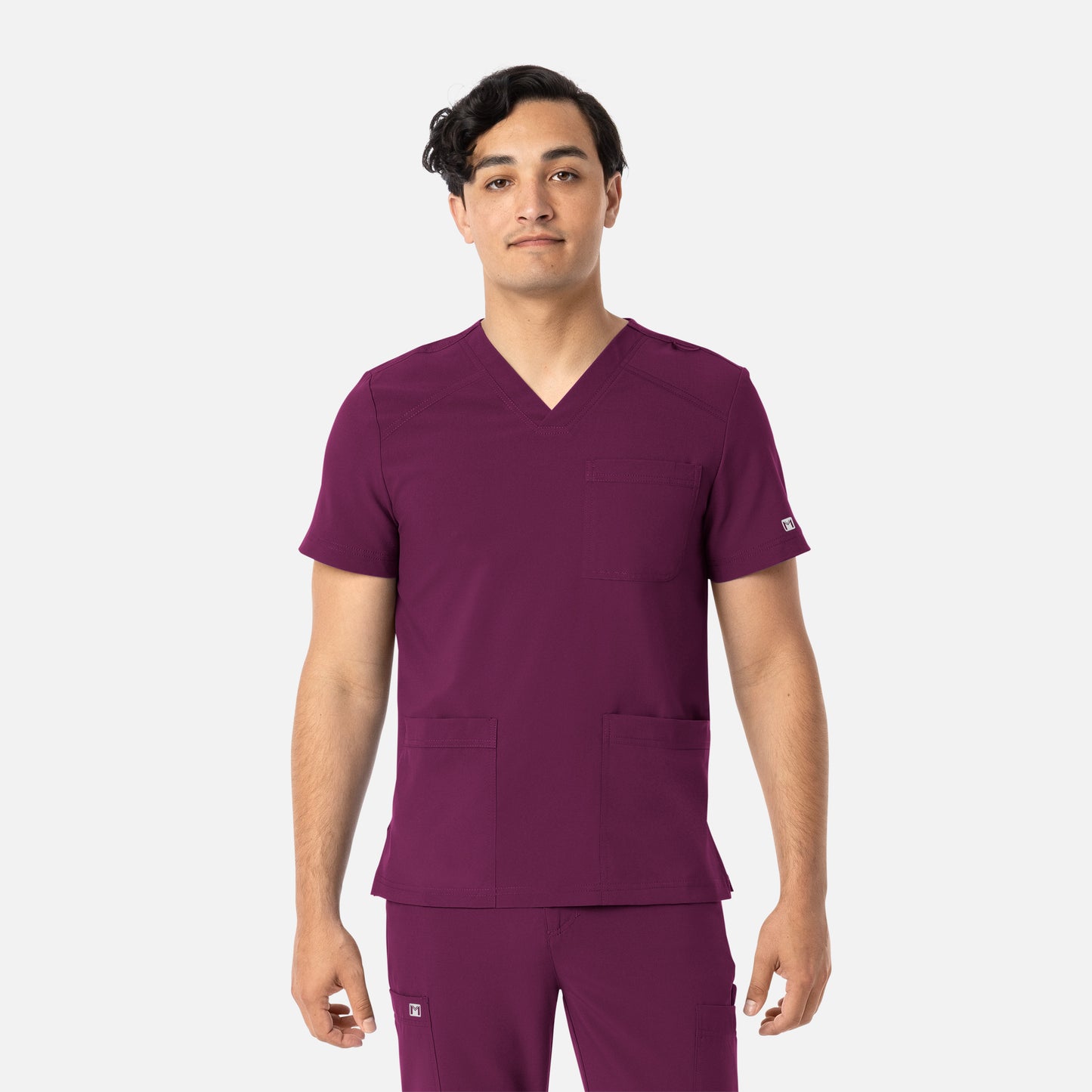 Maevn Matrix Mens 5502 Men’s 3 Pocket V-Neck Top