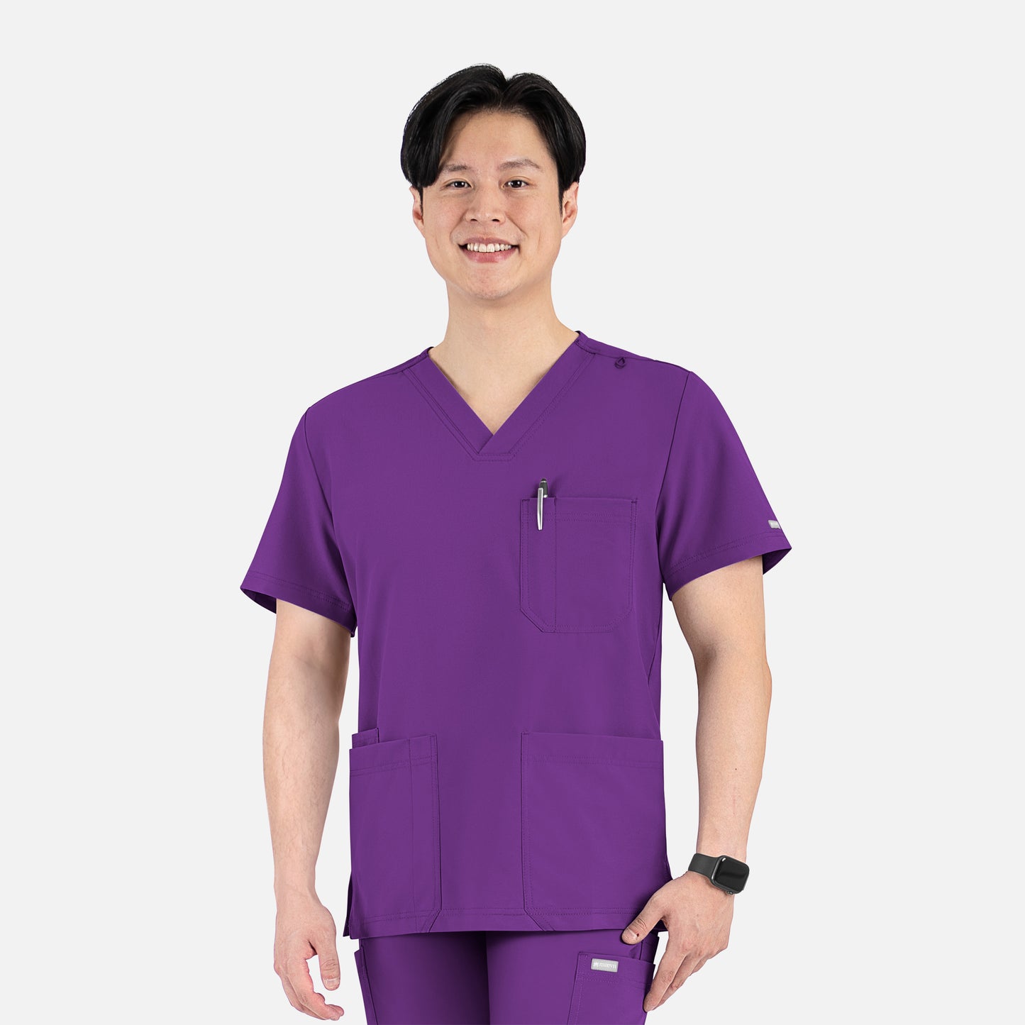 Maevn Momentum 5802 Men’s 4 Pocket Banded V-Neck Top