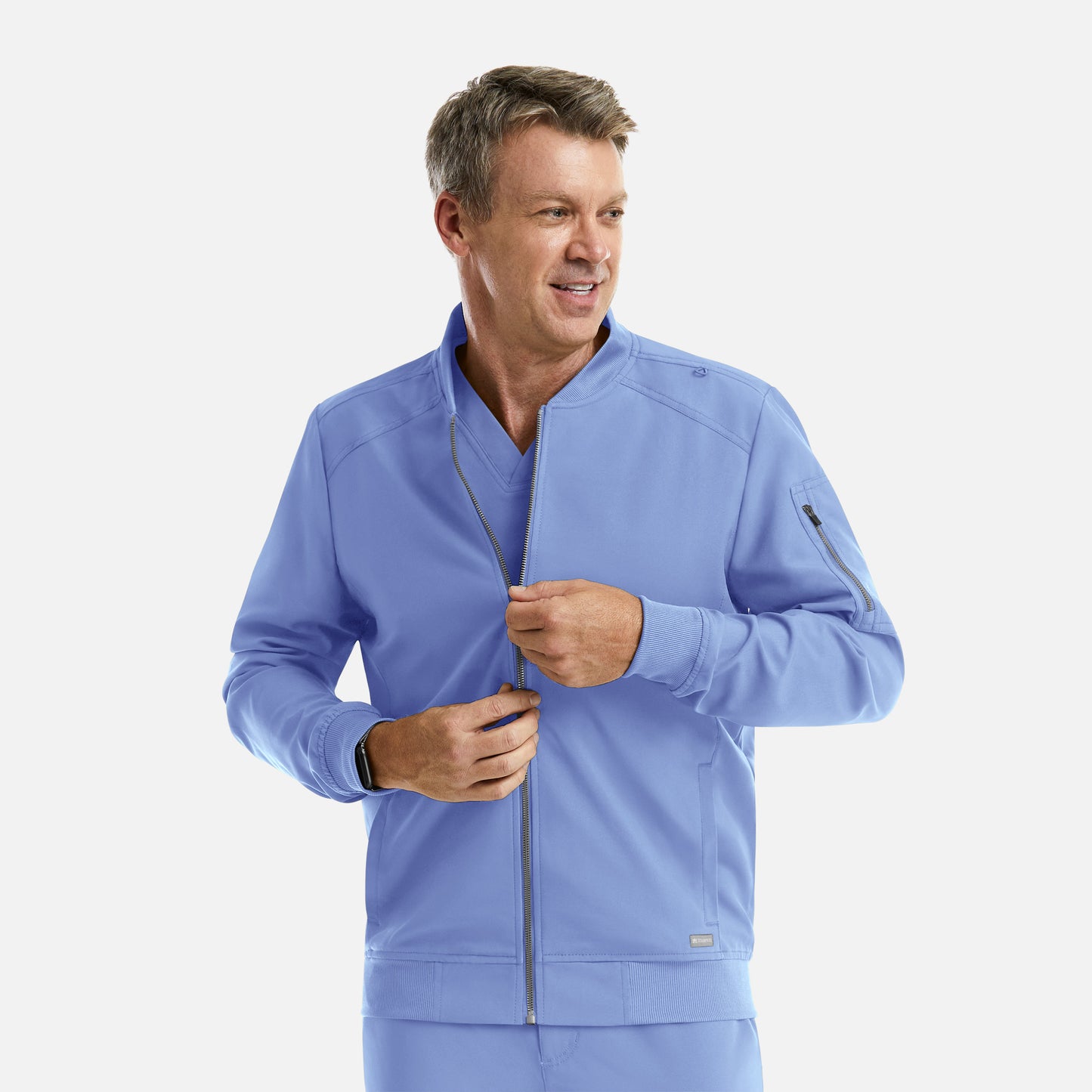 Maevn Momentum 5861 Mens Full Zip Bomber Jacket