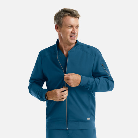 Maevn Momentum 5861 Mens Full Zip Bomber Jacket
