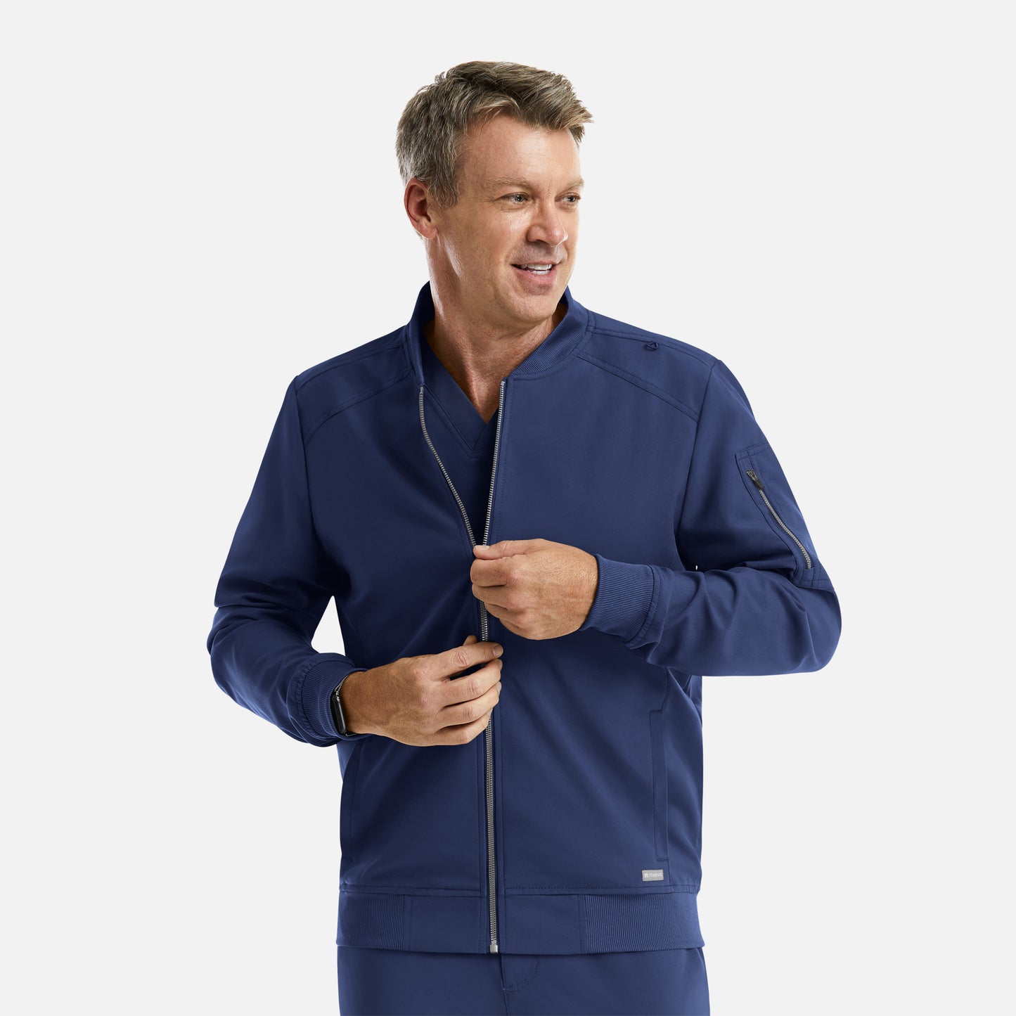Maevn Momentum 5861 Mens Full Zip Bomber Jacket