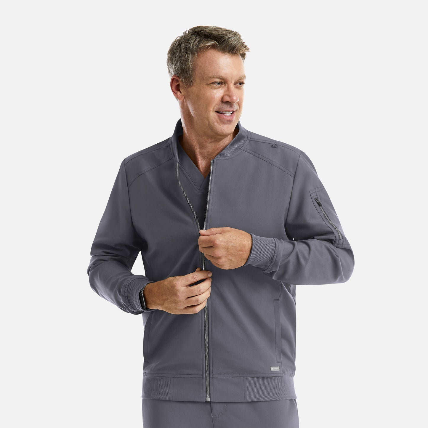 Maevn Momentum 5861 Mens Full Zip Bomber Jacket