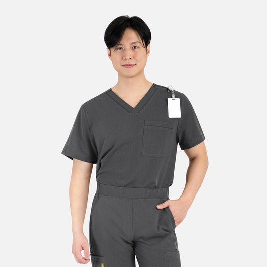 Maevn Matrix Pro Mens 5901 Men's Contrast Piping Tuckable V-Neck Top
