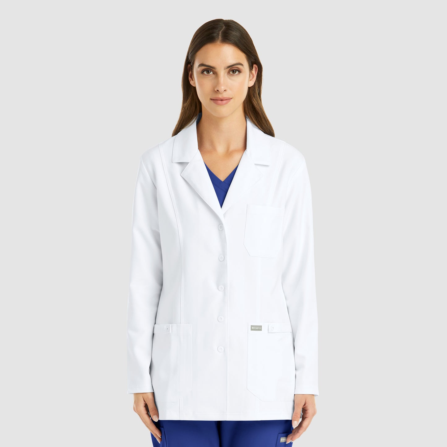 Maevn Momentum Lab Coats 5973 Women’s Snap Consultation Lab Coat