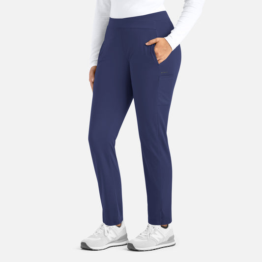 Maevn Focus 60301 Women's Mid Rise Tapered Pant