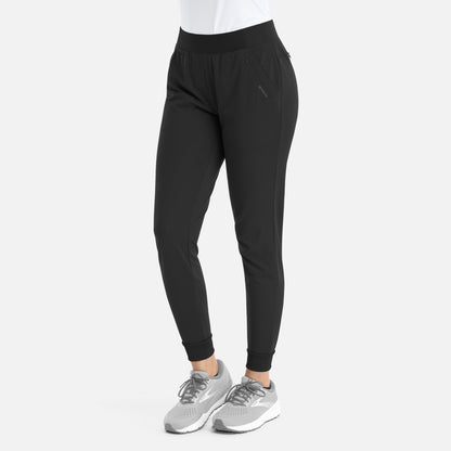 Maevn Focus 60302 Women’s Mid Rise Elastic Jogger