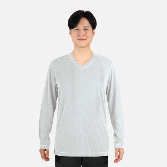 Maevn Knit 6429 Men Long Sleeve Modal Tee