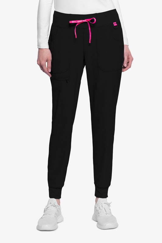 Med Couture Amp MC102 Plus Size Mid Rise Jogger