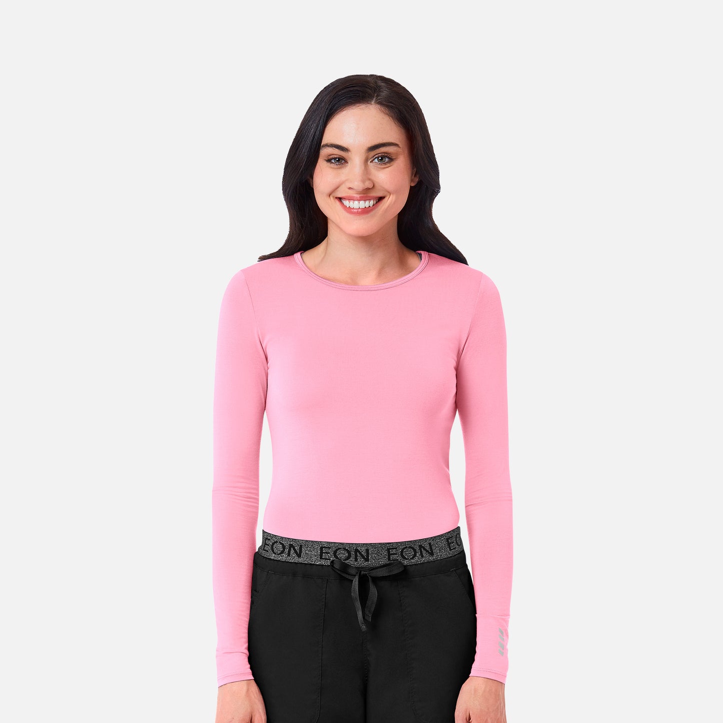 Maevn Knit 6709 COOLMAX Long Sleeve Under Scrub Tee