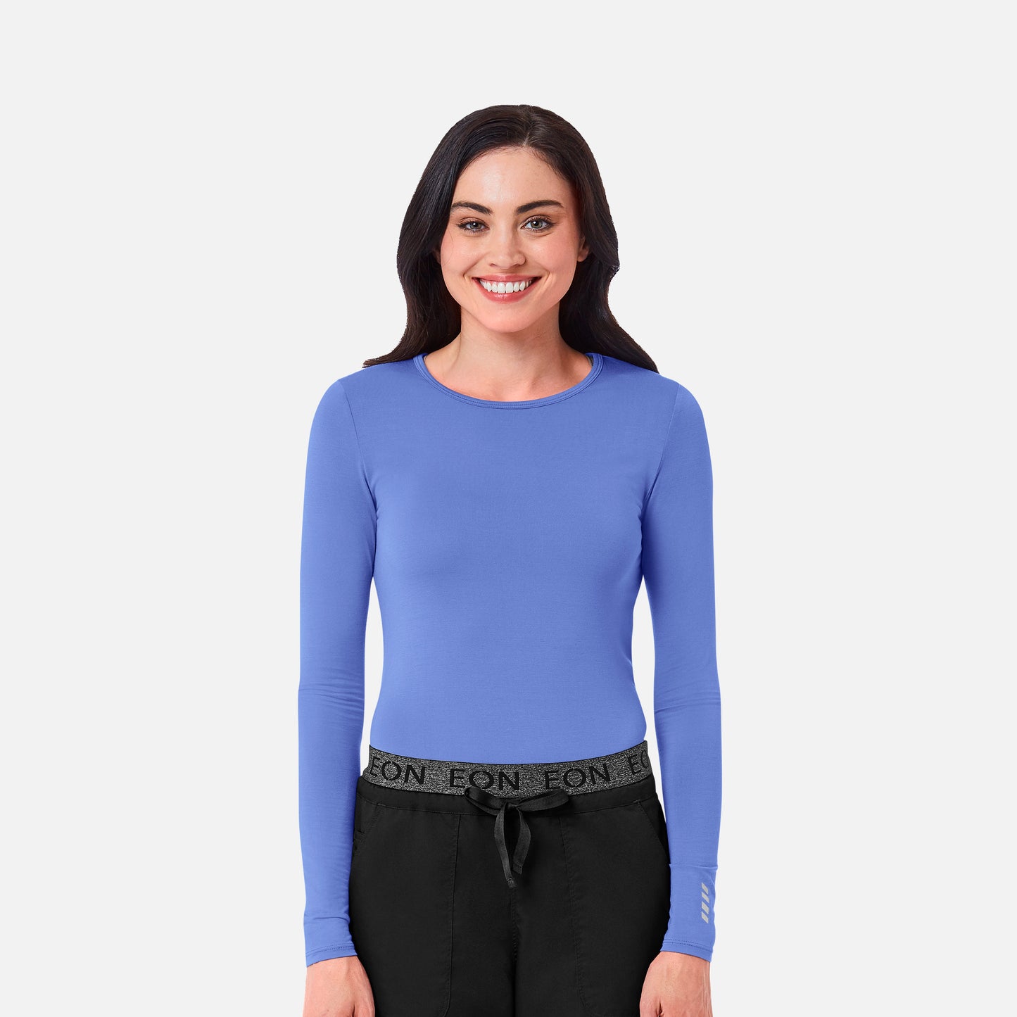 Maevn Knit 6709 COOLMAX Long Sleeve Under Scrub Tee