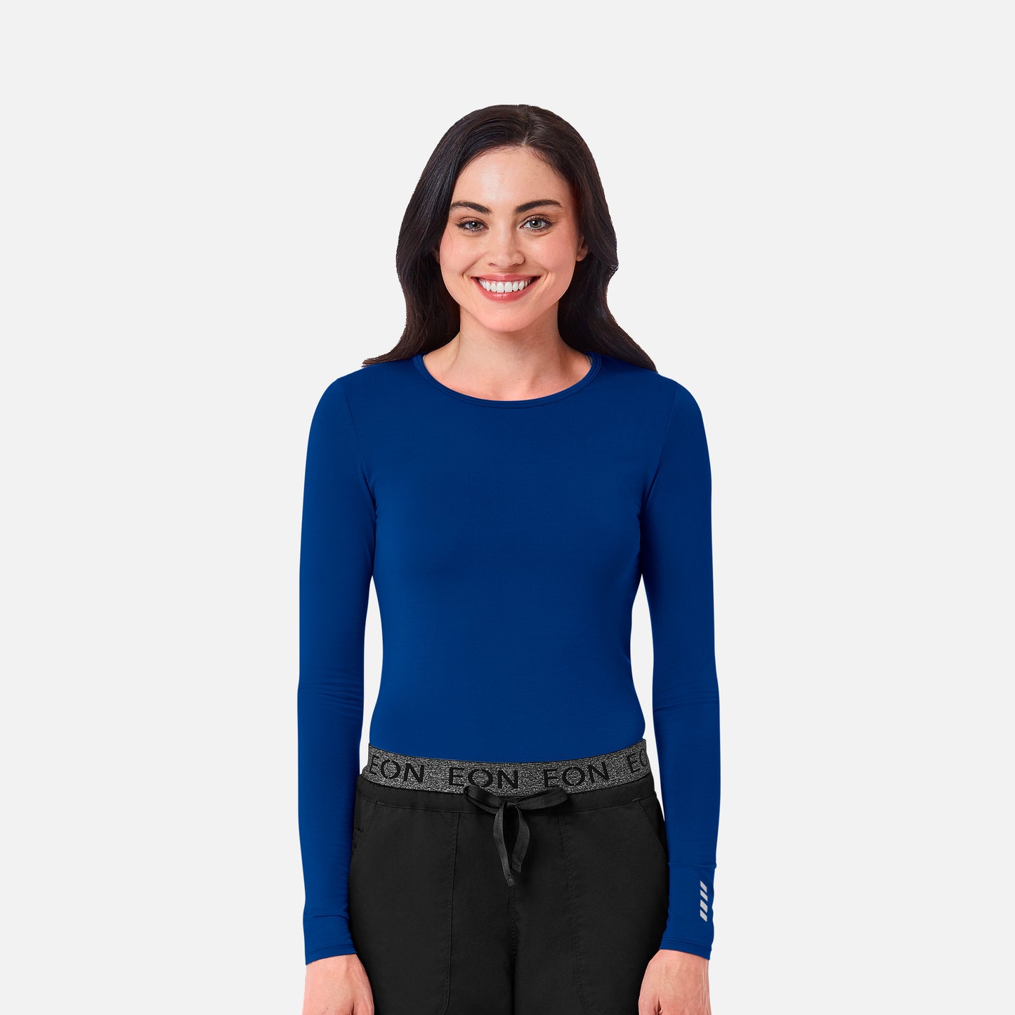 Maevn Knit 6709 COOLMAX Long Sleeve Under Scrub Tee