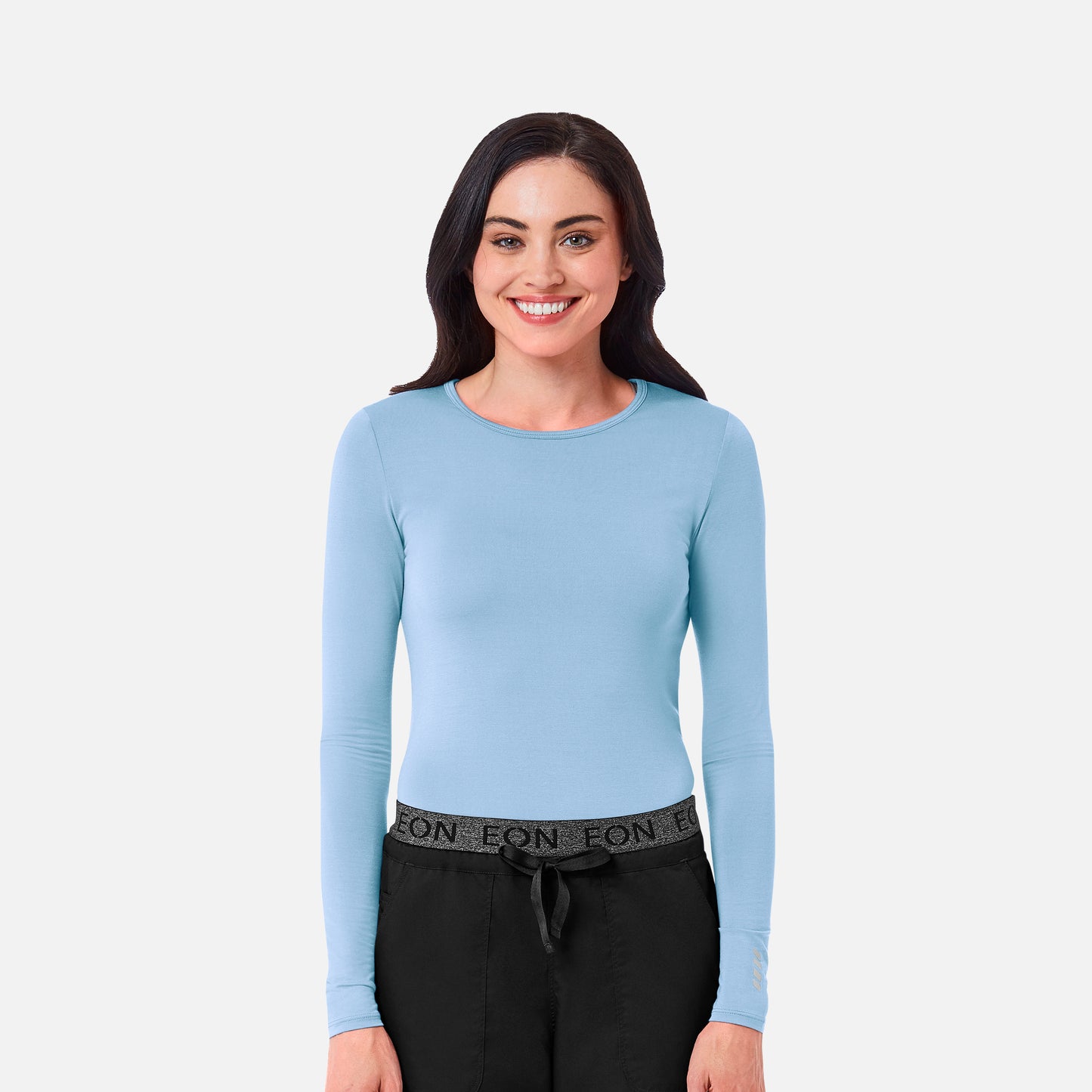 Maevn Knit 6709 COOLMAX Long Sleeve Under Scrub Tee