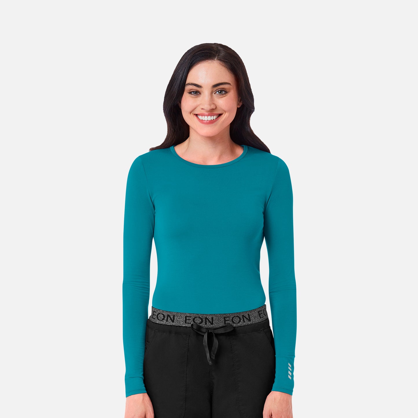 Maevn Knit 6709 COOLMAX Long Sleeve Under Scrub Tee