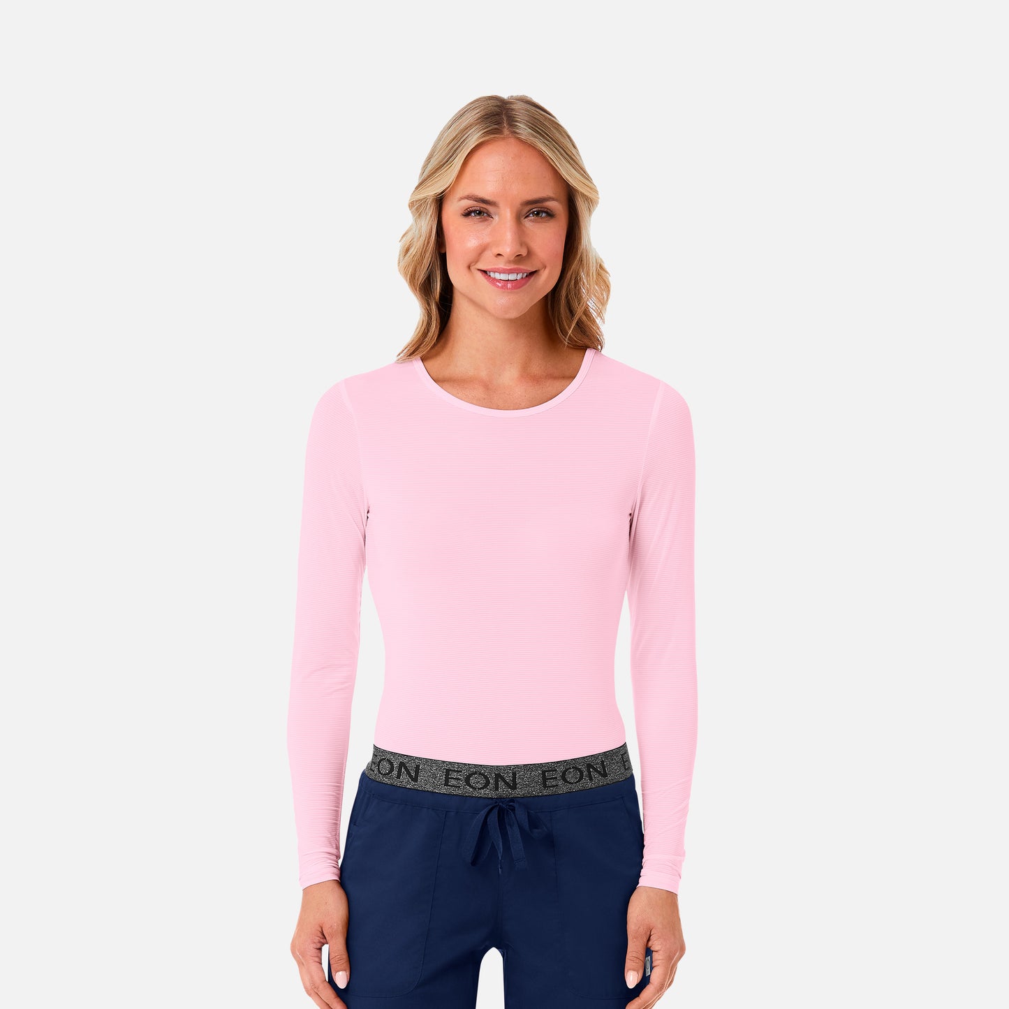 Maevn Knit 6809 Ladies Long Sleeve Under Scrub Tee