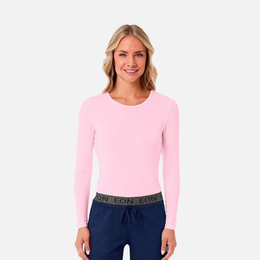 Maevn Knit 6809 Ladies Long Sleeve Under Scrub Tee
