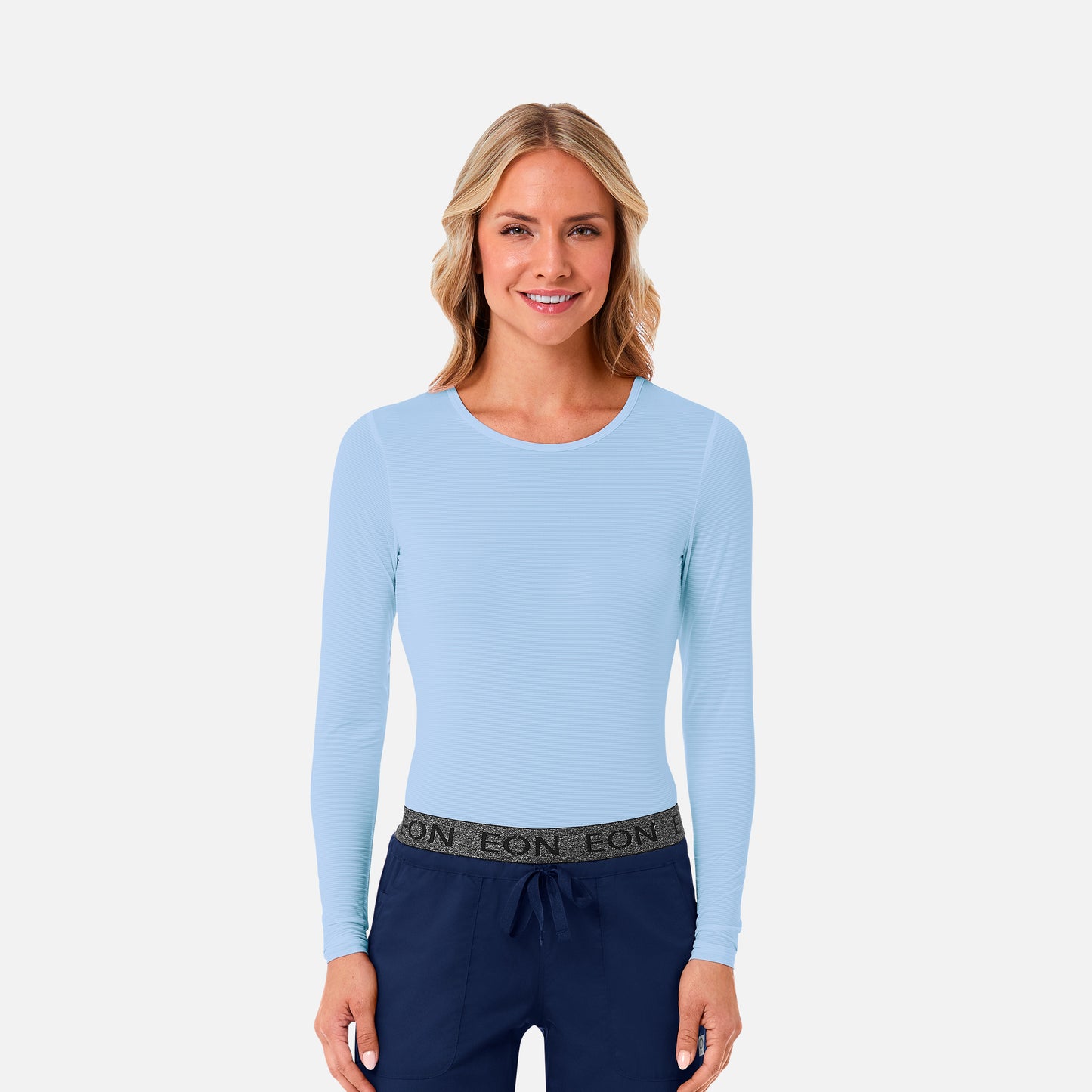 Maevn Knit 6809 Ladies Long Sleeve Under Scrub Tee