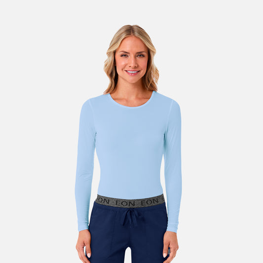Maevn Knit 6809 Ladies Long Sleeve Under Scrub Tee