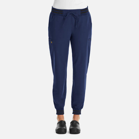 Maevn Matrix Pro 6902 Women's Full Waist Jogger with Metallic Detail