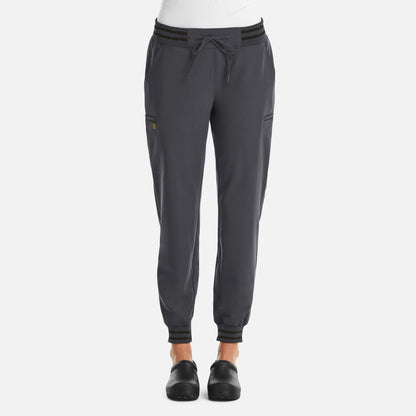 Maevn Matrix Pro 6902 Women’s Full Waist Jogger with Metallic Detail