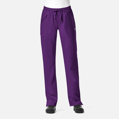Maevn EON 7308 Women's Full Elastic Zipper Pocket Cargo Pant