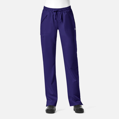 Maevn EON 7308 Women's Full Elastic Zipper Pocket Cargo Pant — Clearance