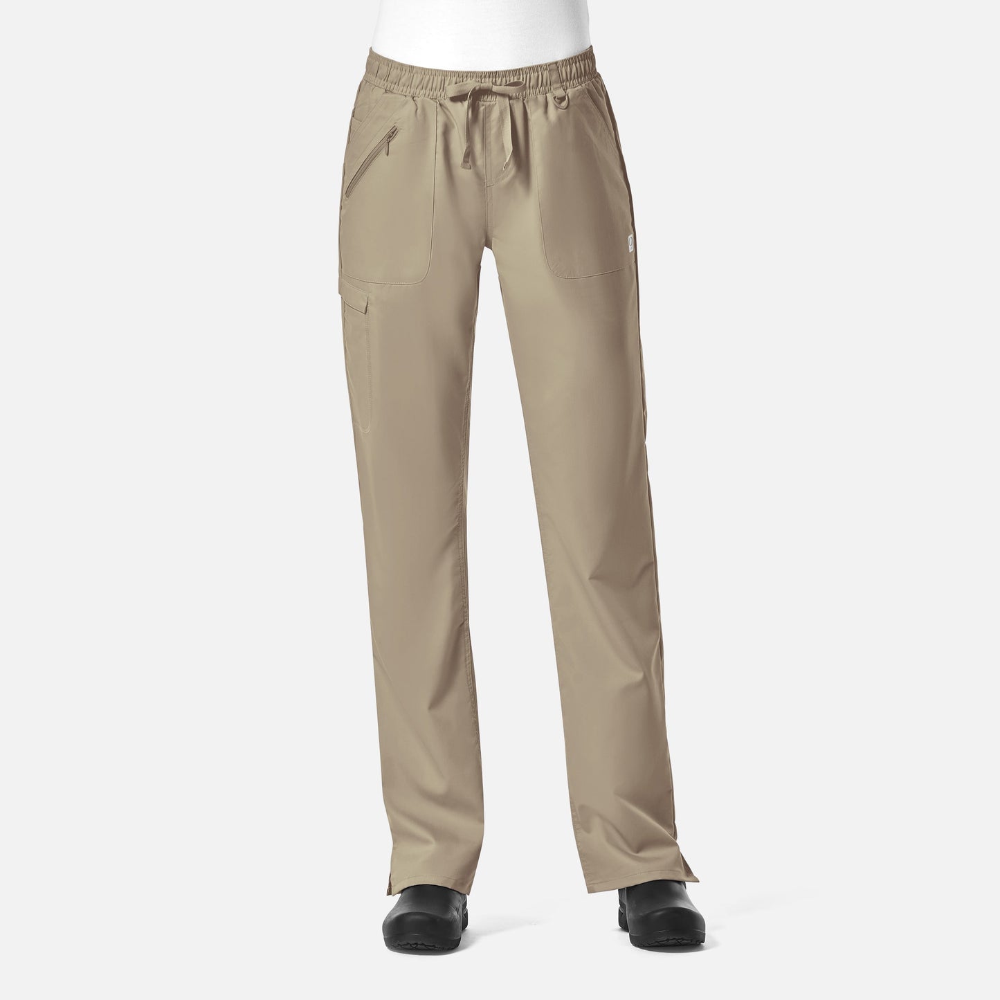 Maevn EON 7308 Women's Full Elastic Zipper Pocket Cargo Pant — Clearance