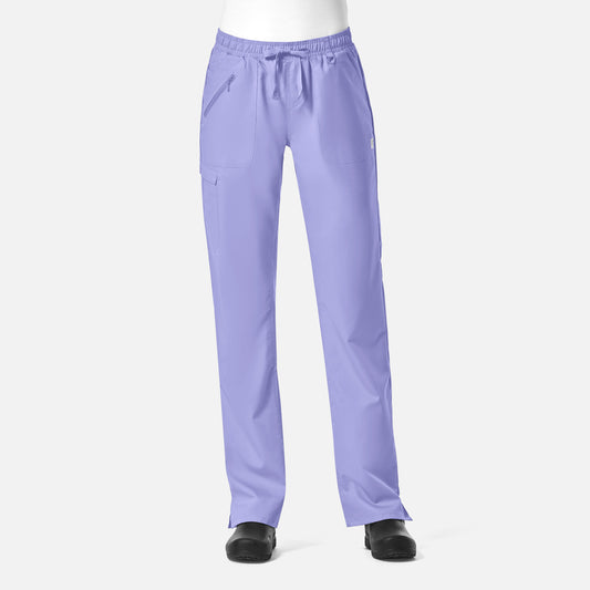 Maevn EON 7308 Women's Full Elastic Zipper Pocket Cargo Pant