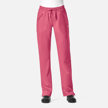 Maevn EON 7308 Women's Full Elastic Zipper Pocket Cargo Pant