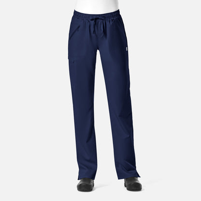 Maevn EON 7308 Women's Full Elastic Zipper Pocket Cargo Pant — Clearance