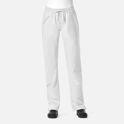 Maevn EON 7308 Women's Full Elastic Zipper Pocket Cargo Pant