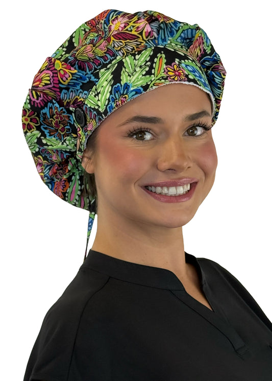 Zavaté Ava Therese 8004 Bouffant Scrub Cap
