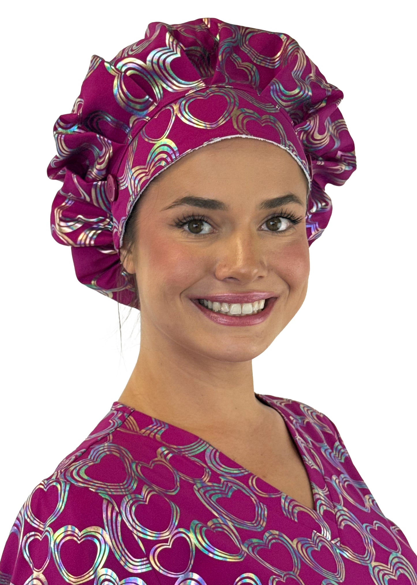 Zavaté Ava Therese 8004 Bouffant Scrub Cap