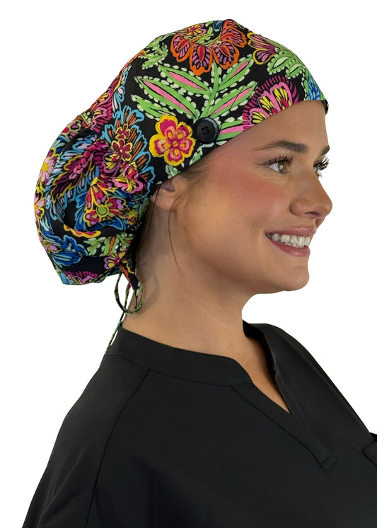 Zavaté Ava Therese 8021 Ponytail Scrub Cap