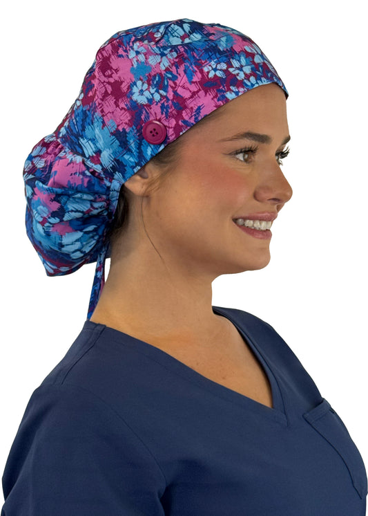 Zavaté Ava Therese 8021 Ponytail Scrub Cap