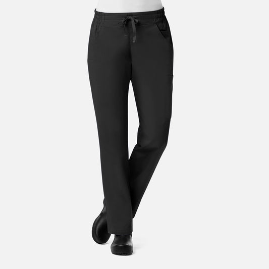 Maevn Blossom Signature 8102 Ladies Mesh Pocket 3/4 Elastic Band Pant