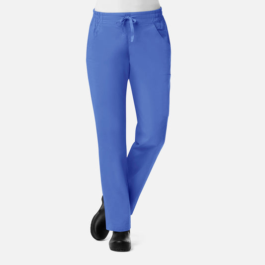 Maevn Blossom Signature 8102 Ladies Mesh Pocket 3/4 Elastic Band Pant